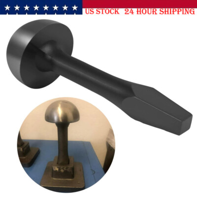 Blacksmith Tinsmith 4'' Mushroom Stake for Pexto Taper, Large Single Pexto Plate
