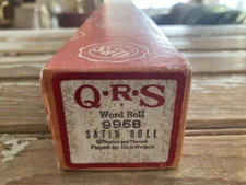 Vintage Player Piano Roll Satin Doll QRS Word Roll 9958 Ellington Mercer Watson