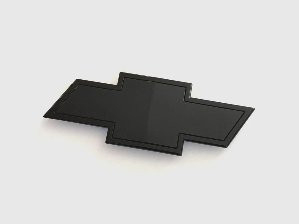 11-14 SILVERADO 2500 HD 3500 HD PARRILLA DELANTERA PAJARITA EMBLEMA BLACK OUT PT 22829420 Foto 2 de 3