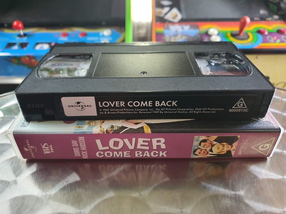 Lover Come Back Doris Day VHS Movie Video Tape VGC eBay