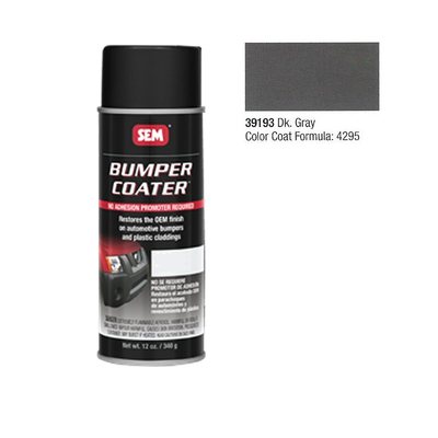 SEM 39193 Bumper Cladding  Dark Gray Aerosol Spray Paint 