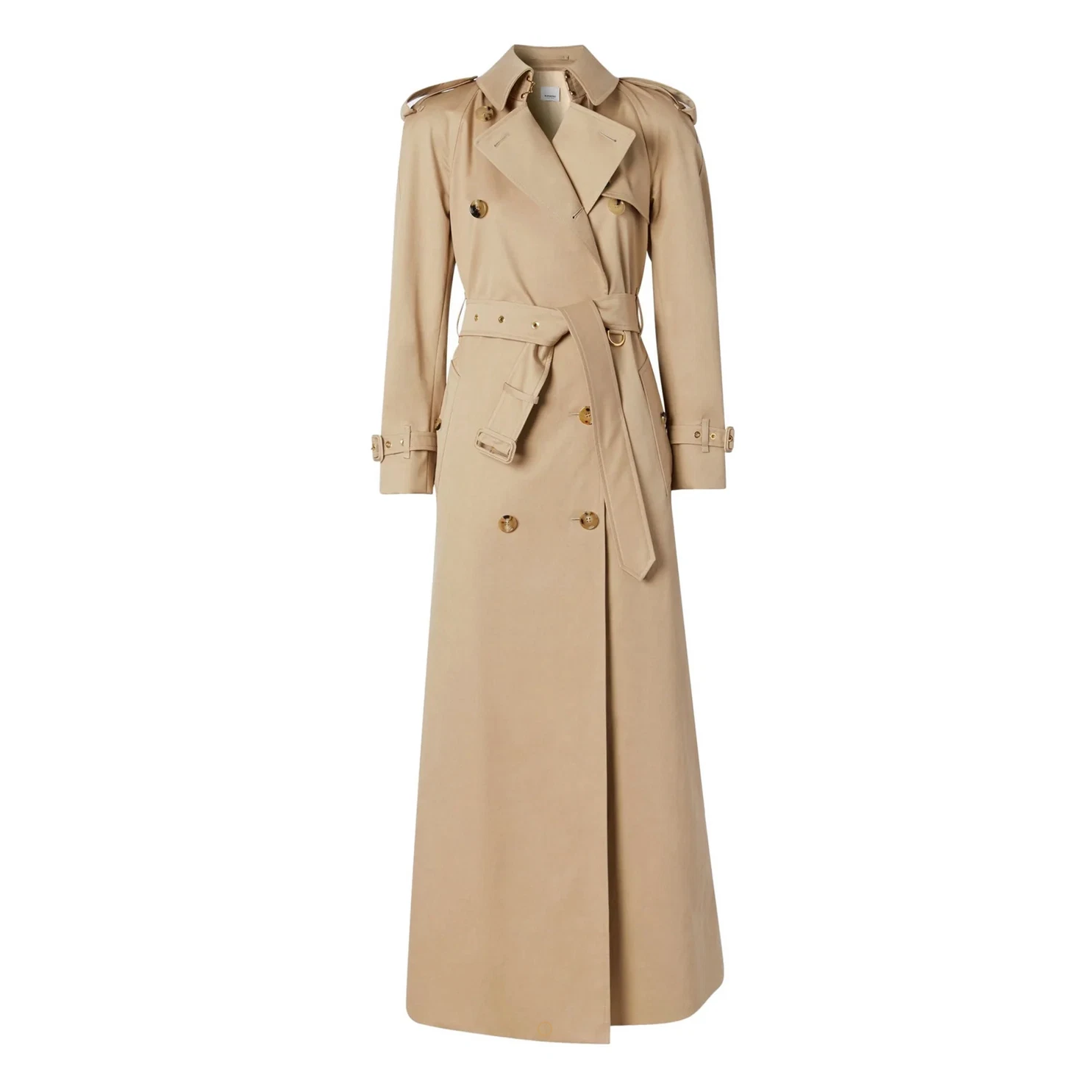 Trench personalizzato Burberry nuovo con etichette trincea morbido cervo trincea cotone UK4 FR32 EU36 US2 €2290