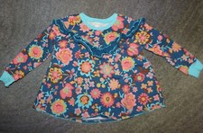 Matilda Jane Wonderment Flower Forest Tunic Top -Size 4 -EUC