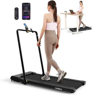 Under Desk Treadmills Portable Folding Treadmill 2.5-3.0HP Brushless Motorized