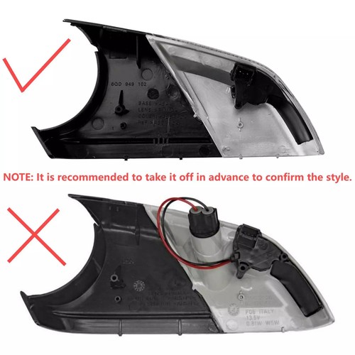 For Polo MK4 For Vento 2005+ Left LED Mirror Turn Indicator Side Light 6QD949101 - Picture 6 of 6
