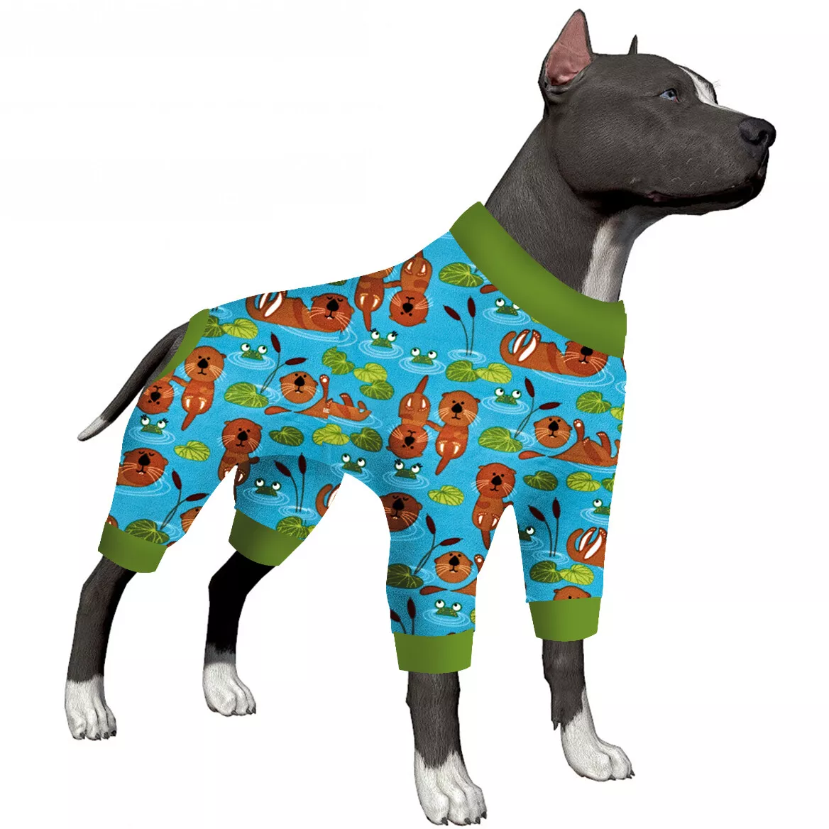LovinPet Doberman Pajamas Medium Big Dog Pajamas Sleep Warm