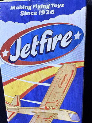 Guillow s Jetfire Balsa Gliders 2-Pack Wood Airplane Model Kits STEM Toy Made US