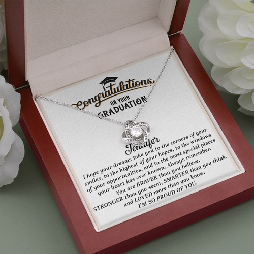 Graduation Necklace for Girl/Graduation Present for Her, College Graduation Gift - Picture 22 of 25