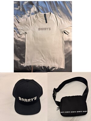 Barrys Bootcamp Gym Mens Lululemon XL Shirt and Gear