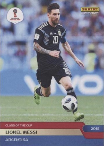 LIONEL MESSI 2026 Panini Adrenalyn XL World Cup #1 GOLDEN BALLER
