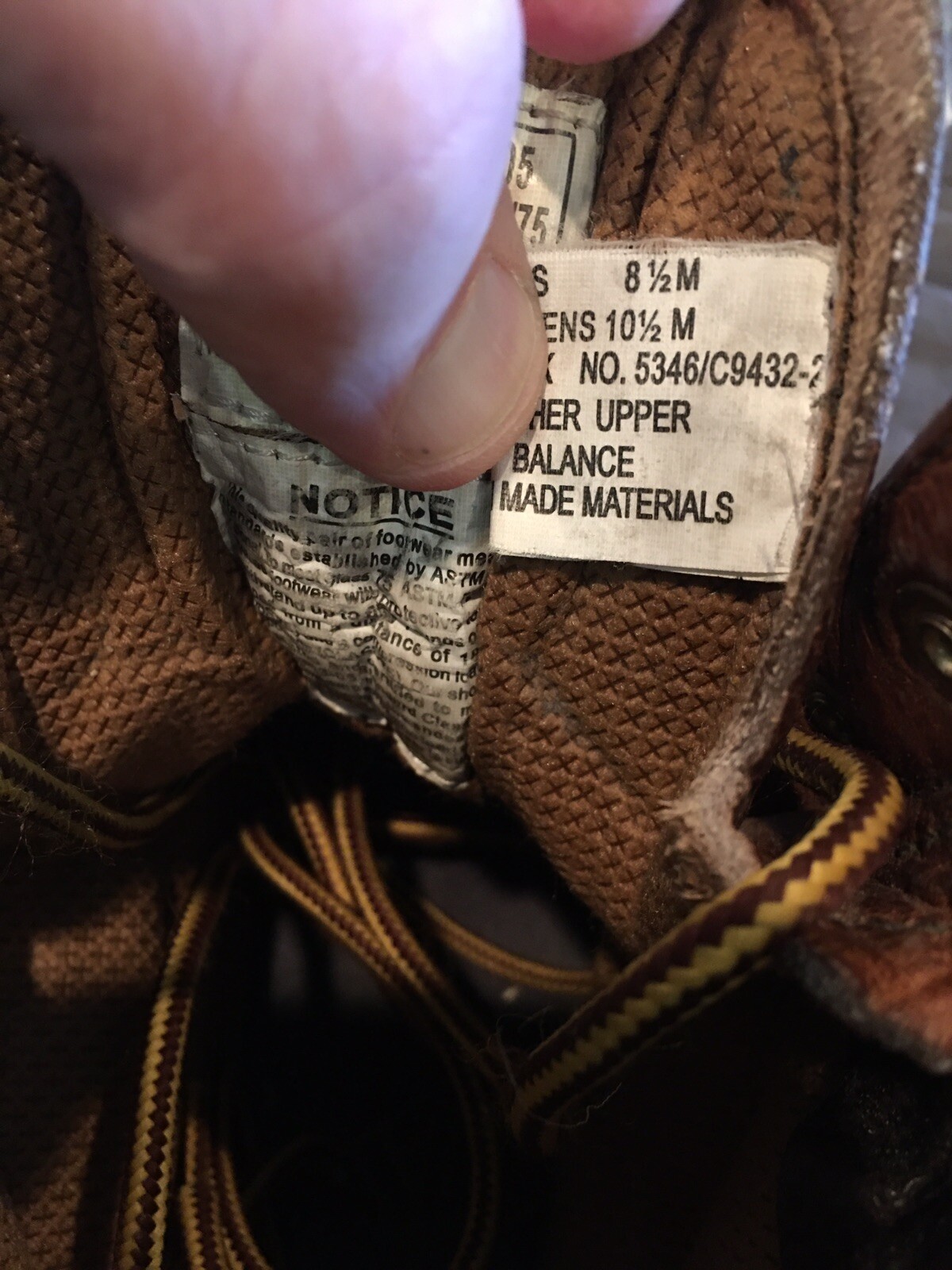 Lehigh Safety Shoes Steel Toe Work Boot mens 8.5 Med Gem