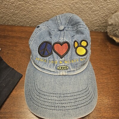 Vintage Walt Disney World Disney Peace Love Mickey Mouse Adult Vintage Walt Disney World Disney Peace Love Mickey Mouse Adult