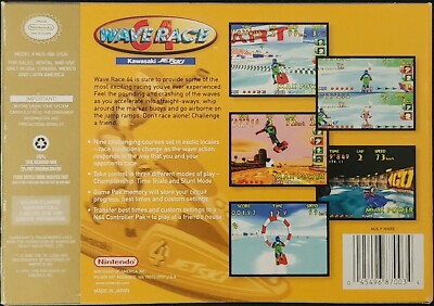 Wave Race 64: Players Choice (Nintendo 64, 1999) Authentic