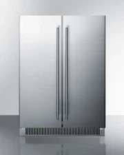 Summit Classic 24" Outdoor Dual-Zone Undercounter Beverage Center - CL66FDOS