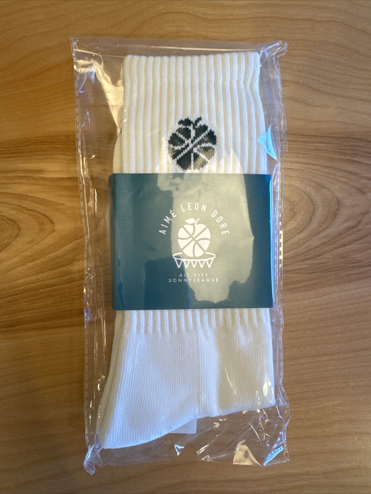 ALD Aime Leon Dore x New Balance Sonny League Crew Socks Pristine White FW22