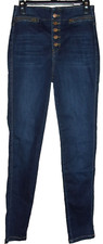 KANCAN Mid-Rise Skinny Dark Blue Jeans Style KC8417D Size: 7 27 NWT 57.95