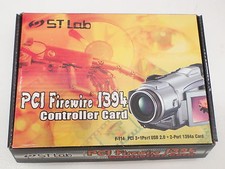 IEEE 1394A CONTROLLER CARD USB 2.0 PCI HOST ADAPTOR