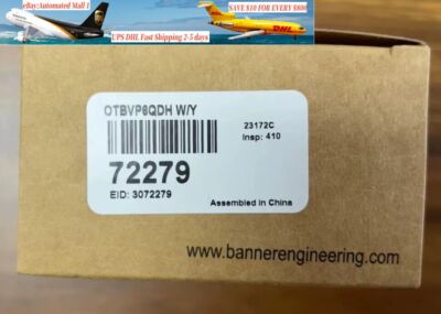 NEW BANNER OTBVP6QDH W/Y sensor Fast Shipping