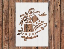 Christmas Decorative Stencil Template Reusable Seasonal, Wall Art, DIY Crafts,