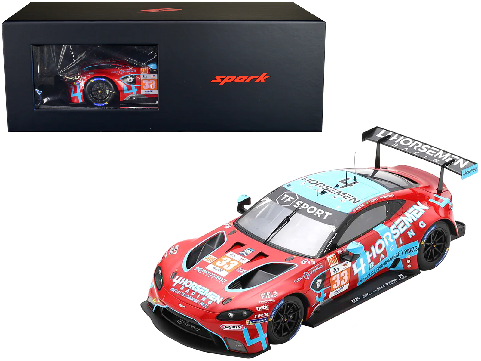 Aston Martin Vantage AMR #33 Ben Keating - Henrique Chaves - 1/18 Model Car