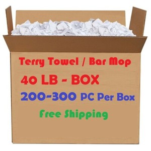 250-300 Microfiber shop rags towels white 13"X14" - FREE SHIPPING