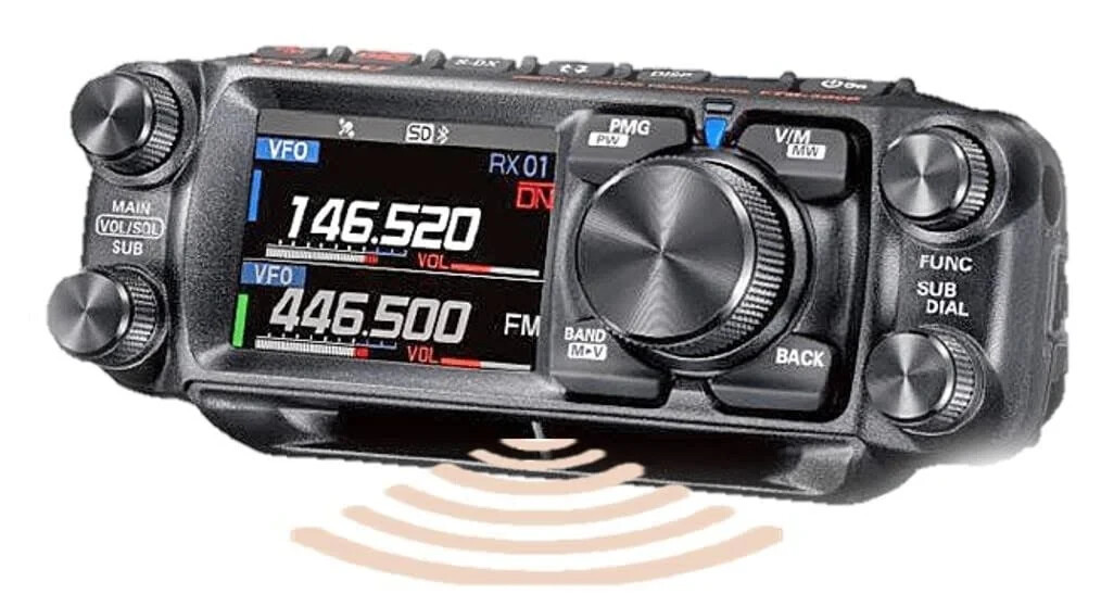 YAESU FTM-500D 20W セパレートケーブル付き Yaesu FTM-500DS C4FM 20W Digital Analog Dual Band VHF/UHF Mobile