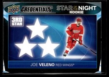 2021-22 Upper Deck Credentials Stars of the Night - Third Star Rookies Joe