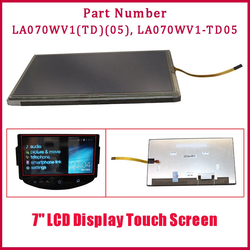 Pantalla LCD Pantalla Táctil Para Chevy 12-16 Spark Sonic MYLINK 7" Radio Navegación Foto 2 de 4