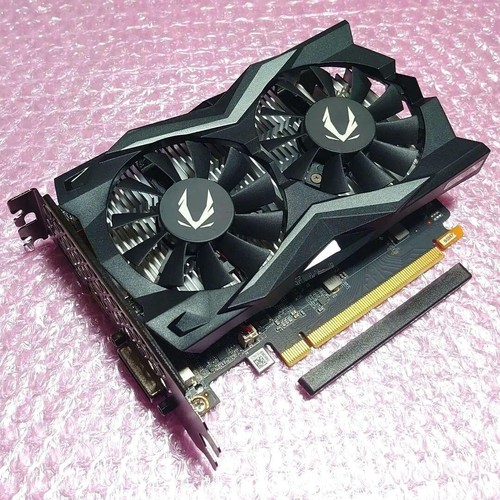 ZOTAC GeForce GTX 1650 LP 4GB GDDR5 Low Profile GPU HDMI DP DVI USED - Picture 2 of 6