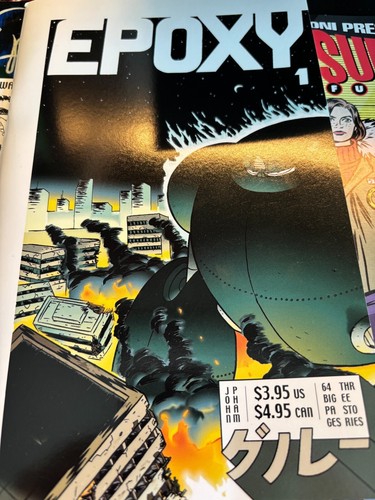 Epoxy #1 (2000 Epoxy Comics) John Pham Artwork VF SIGNED + BONUS Blue Monday