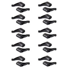 Anti-slip Ear Hooks Holder Eyeglasses Retainers Silicone Glasses Temple Black