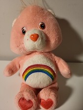 Care Bears Cheer Bear 2002 Vintage Plush Stuffed Animal Vintage