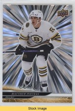 2024-25 Upper Deck Series 1 Outburst Silver Matthew Poitras #19 READ 11fi