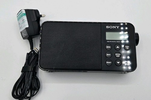 Sony XDR-S40DBP Digitalradio DAB/DAB+/FM - Schwarz - inklusive Netzteil