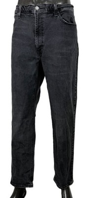Levi s 541 Herren Jeans W38 L32 Schwarz Athletic Taper Denim Stretch