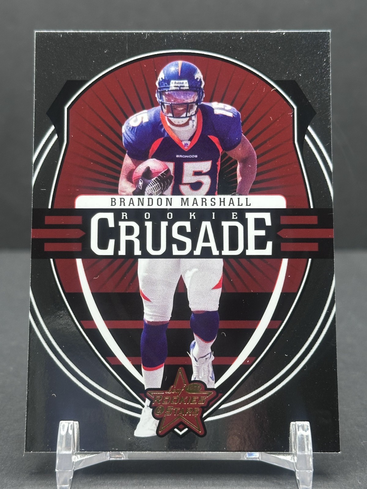 Brandon Marshall Leaf Rookies & Stars Crusade #RC17 Red