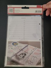 4 X Rayher Basic Notes, A5, 100g/m2, 24Blatt My PLANNER