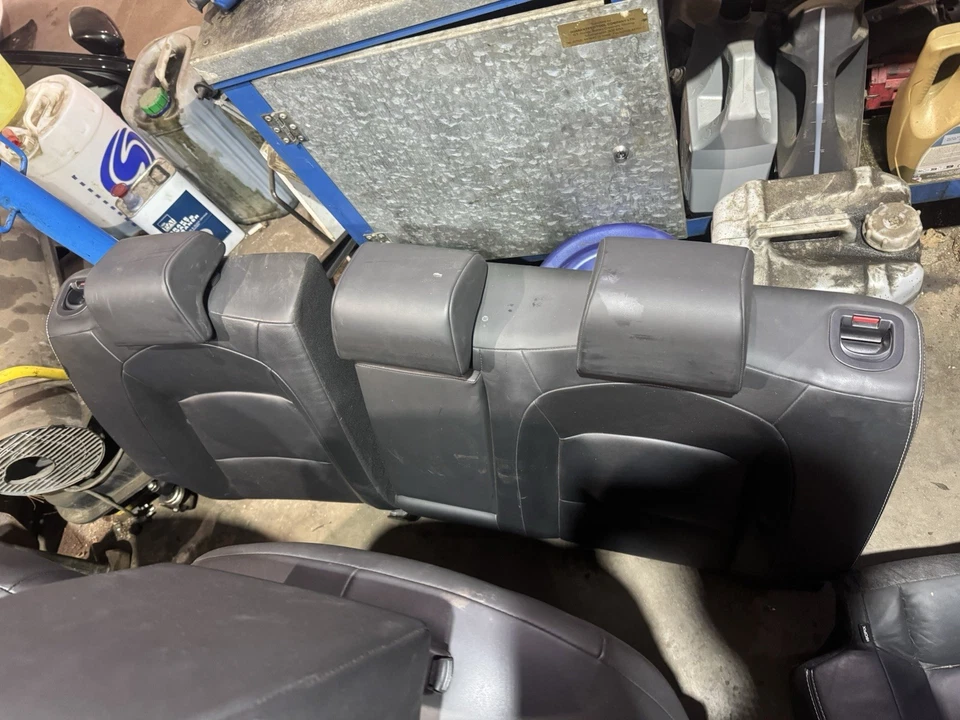 Nissan Qashqai Leather seats set J10 10-13 Black Interior HEATED Front & rear - Image 3 of 4