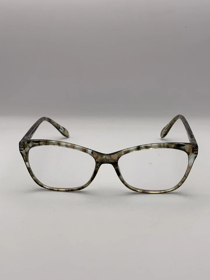 FYSH 3672 Eyeglass Frames Womens Marble Tortoise 53-15-135 with Case - Image 2 of 4
