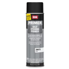 Sem Self Etching Primer Black Color Aerosol 15 Oz. 39673