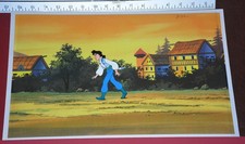 production animation cel - Sinbad #350 -OVERSIZED - 16" x 10" - SEE 25% off SALE
