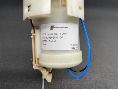 07-12 Honda CBR 600 RR Denso Fuel Pump Sender Unit OEM Genuine