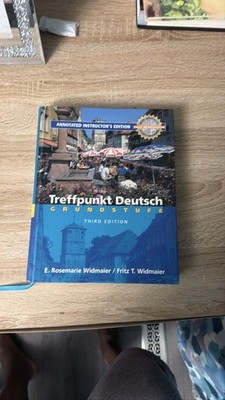Treffpunkt Deutsch Grundstufe 3rd Ed. Instructor's Widmaier