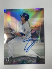 2014 Bowman Platinum - Autographed Prospects Scott Schebler #AP-SSC (AU, RC)