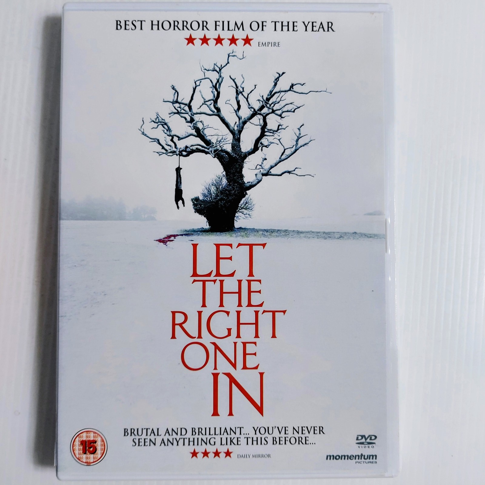 Let the Right One In DVD (2008) Special Edition Region 2 PAL Horror Film