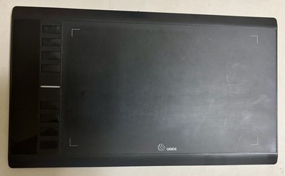 Ugee M708 Graphics Drawing Pen Tablet, 10x6 in - Black 8 Hot Keys - 8192 Level