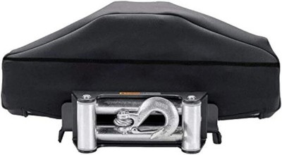 Winch Cover,Heavy Duty UV-resistant Waterproof Protective Cover Black
