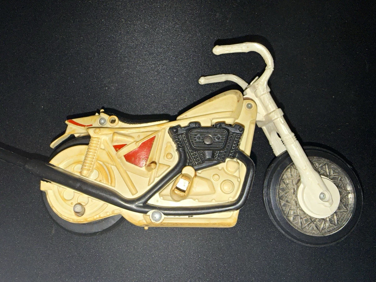 Red Plastic Vintage Manufacture Diecast Motorcycles & ATVs for