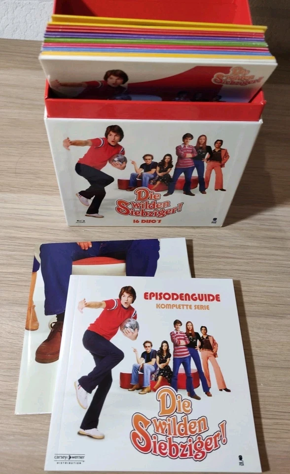 Die Wilden Siebziger - Komplette Serie Staffel 1-8 Komplettbox Blu Ray - Bild 3 von 3