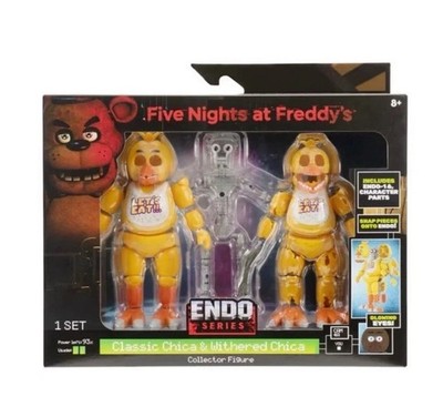 NEW  Five Nights at Freddy's Endo Series Chica & Withered Chica   FREE SHIP 